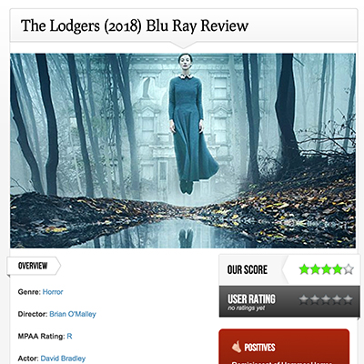 The Lodgers (2018) Blu Ray Review